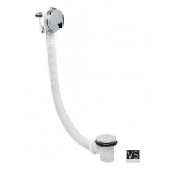 Crosswater Bath Click Clack Extended Waste With Filler 100Cm - Bfw0169c