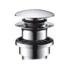 Hansgrohe Brass Push Open Waste Set 1 1/4"" For Basin And Bidet Mixers - 50100000 -Grundfos Shop hansgrohe brass push open waste set 1 1 4 for basin and bidet mixers 50100000