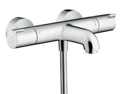 Hansgrohe Ecostat 1001Cl Exposed Thermostatic Bath/Shower Mixer (Chrome) - 13201000