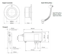 Mira Mode Bath Pumped - 1.1874.002 -Grundfos Shop mira mode bath pumped 1 1874 002 2