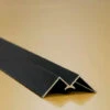 Rearo Selkie 2.4M Internal Corner Profile Finishing Trim (Black) -Grundfos Shop rearo selkie 2 4m internal corner profile finishing trim black 1