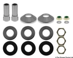 Triton Bar Mixer Unichrome Inlet Fitting - UNPIPCON